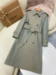 burberry trench coat veste manches longues pour femme s_1260025